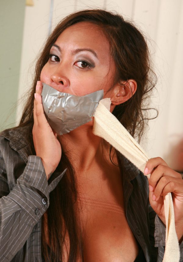 KGAG Undercover Nosy Reporter Veronica Caught Snooping & Left Tightly Bound & Triple Gagged!  A Storyline Video *35 MINUTES LONG*  Full Hi Resolution Photo Set - Image 22