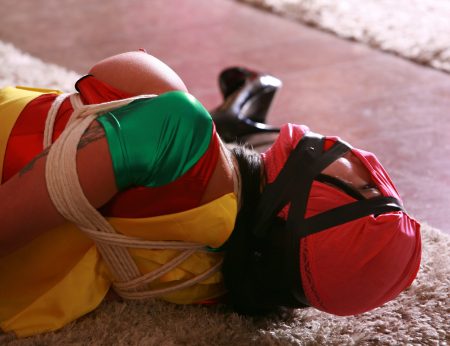 Cassandra is a Super Heroine that is Super Bound, Super Gagged, Super Humiliated & SUPER FRUSTRATED!  *RE EDIT 2025*  39 Minutes Long - Image 18