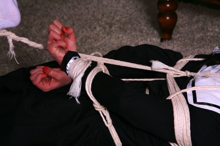 Cassandra's Rival Paid to have her Kept Tightly Bound & Gagged for the "Sailor Suit Competition"  RE ENCODE 2025 *A Storyline Video* - Image 12