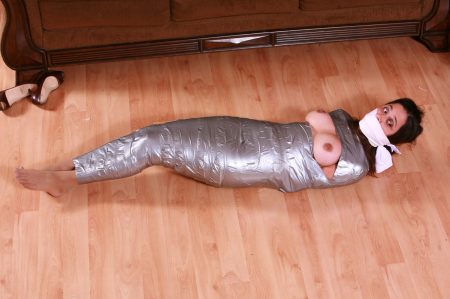 Foot Mistress Jamie Daniels Demands to be Mummified & Massively Gagged as a:  Co-Operative Captive!  RE ENCODE 2025 - Image 6