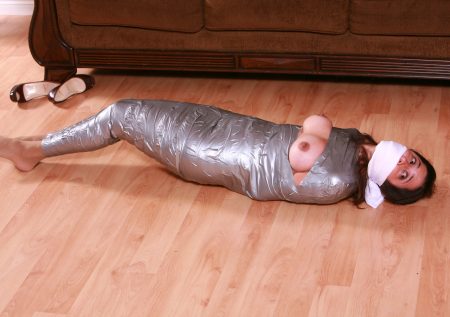 Foot Mistress Jamie Daniels Demands to be Mummified & Massively Gagged as a:  Co-Operative Captive!  RE ENCODE 2025 - Image 8