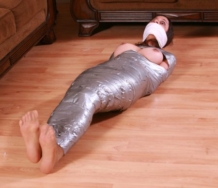 Foot Mistress Jamie Daniels Demands to be Mummified & Massively Gagged as a:  Co-Operative Captive!  RE ENCODE 2025 - Image 10