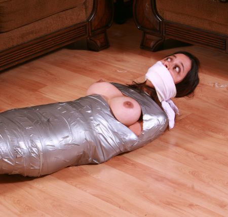 Foot Mistress Jamie Daniels Demands to be Mummified & Massively Gagged as a:  Co-Operative Captive!  RE ENCODE 2025 - Image 13