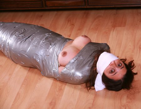 Foot Mistress Jamie Daniels Demands to be Mummified & Massively Gagged as a:  Co-Operative Captive!  RE ENCODE 2025 - Image 23