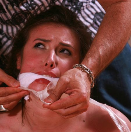 Gorgeous Casey Calvert Very Tightly Hogtied, Massively Gagged, Squirming & Inch worming Trying to Escape!   Full Hi Resolution Photo Set - Image 25